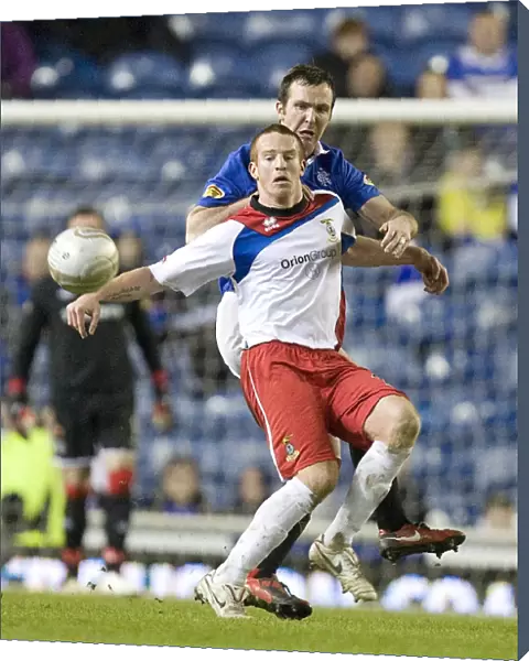 A Clash in the Clydesdale Bank Scottish Premier League: Andy Webster vs Adam Rooney (1-0 to Rangers) - Rangers vs Inverness Caledonian Thistle