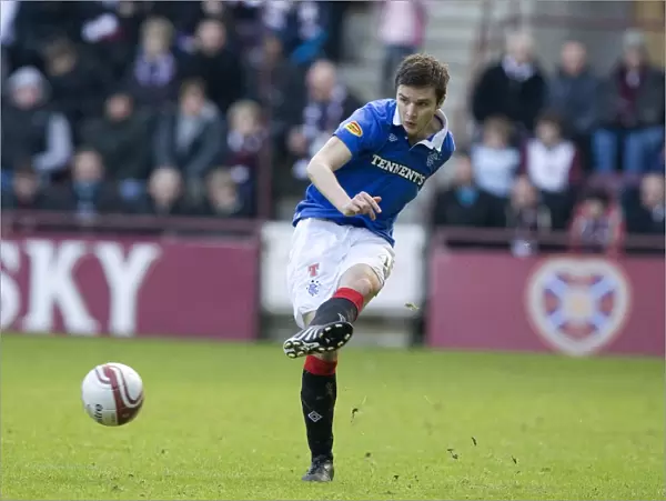 Jamie Ness Scores the Decisive Goal: Hearts 1-0 Rangers (Clydesdale Bank Scottish Premier League)