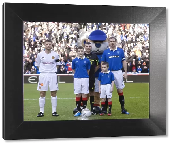 Rangers 6-0 Thrill: Exciting Moments with the Rangers Mascots at Ibrox Stadium