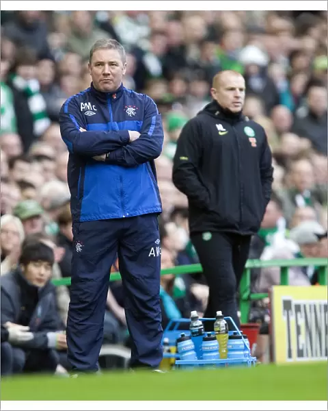 Ally McCoist: Rangers Assistant Manager Watches Celtic's 3-0 Victory Over Rangers