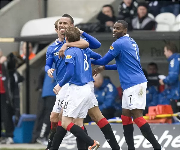 Rangers Kyle Bartlet's Euphoric Moment: 1-0 Win Over St. Mirren (Clydesdale Bank Scottish Premier League)
