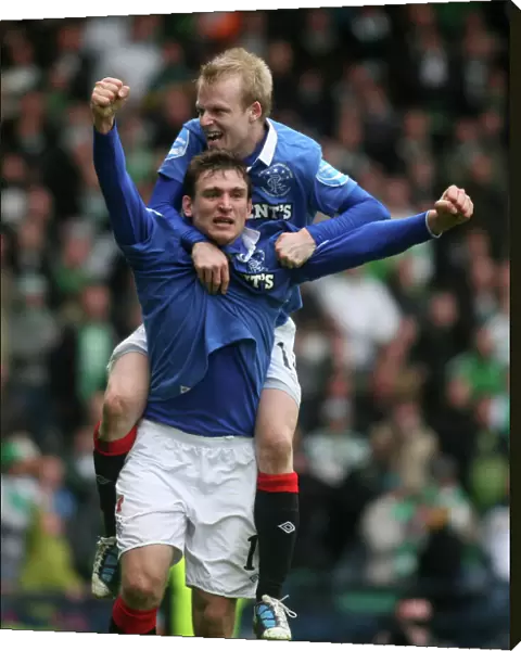 Rangers: Jelavic and Naismith Celebrate Co-operative Cup Victory Over Celtic (2011)