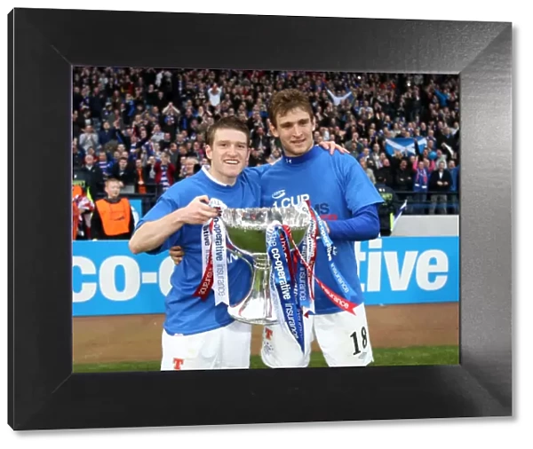 Rangers Football Club: Davis and Jelavic's Triumphant Co-operative Cup Victory (2011)