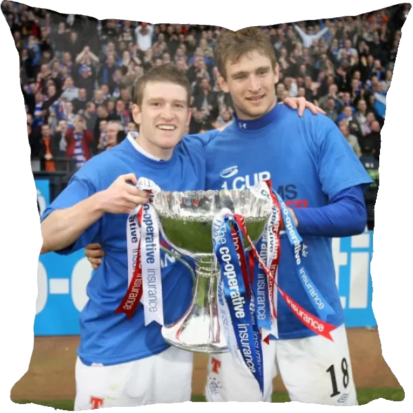 Rangers Football Club: Davis and Jelavic's Triumphant Co-operative Cup Victory (2011)
