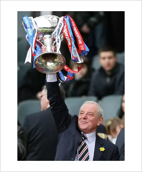 Rangers FC: Walter Smith Celebrates Co-operative Cup Victory (2011)