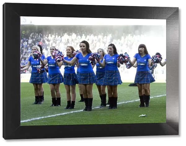 Thrilling Comeback: Rangers Cheerleaders Euphoria After 3-2 Victory Over Dundee United