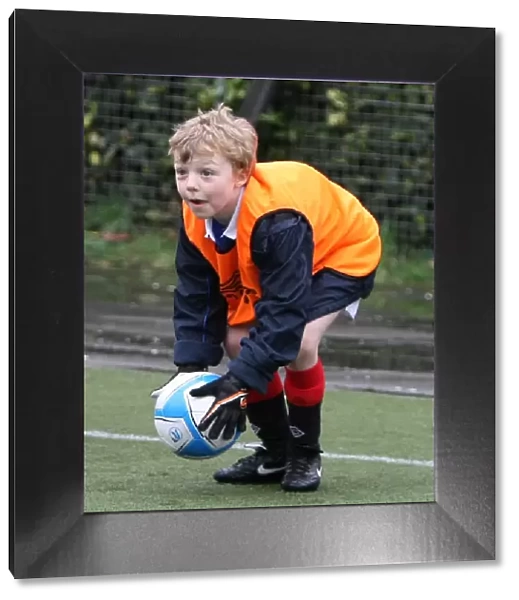 Rangers Football Club: Young Rangers in Training at Easter Soccer School (Ibrox, 2011)