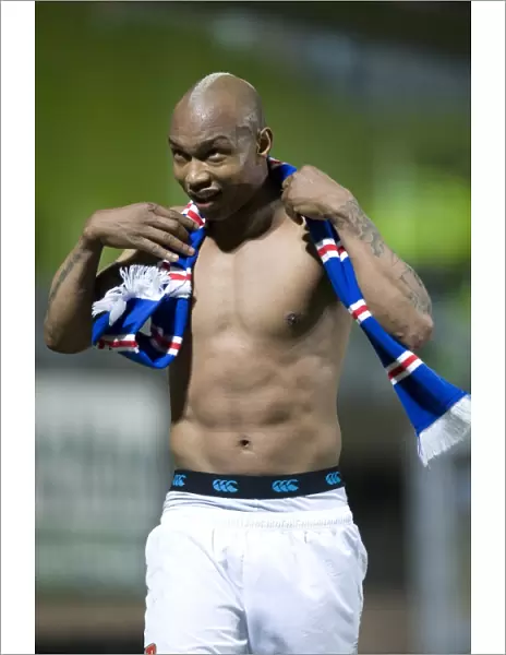 Diouf's Dominance: Rangers 4-0 Crush of Dundee United in the Scottish Premier League at Tannadice Park