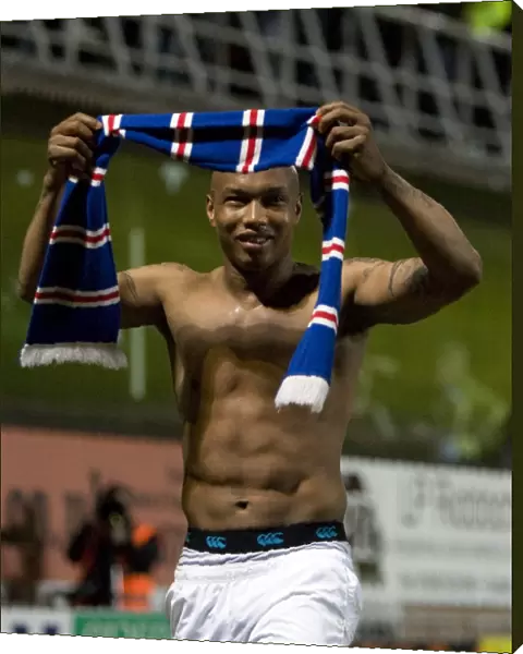Diouf's Dominance: Rangers 4-0 Thrashing of Dundee United in the Scottish Premier League at Tannadice Park