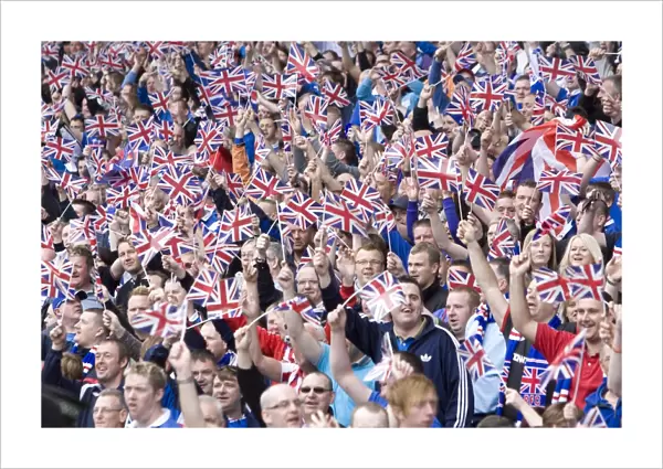 Ibrox Showdown: Rangers vs Celtic Rivalry Unfolds - A Sea of Union Jacks (0-0)