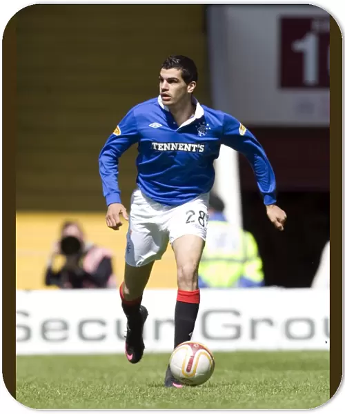 Rangers Salim Kerkar Shines in Motherwell's 5-0 Clydesdale Bank Scottish Premier League Victory