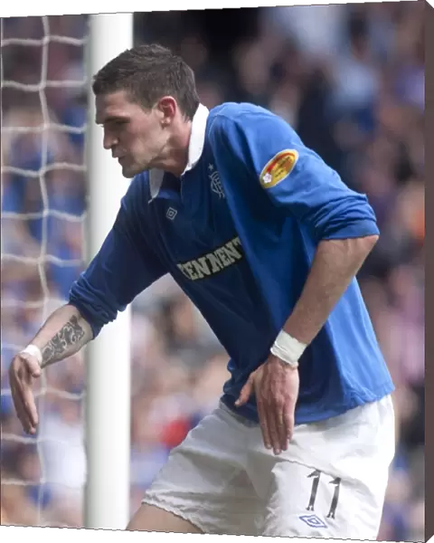 Rangers Kyle Lafferty: Double Goal Delight in Rangers 4-0 SPL Victory Over Heart of Midlothian at Ibrox
