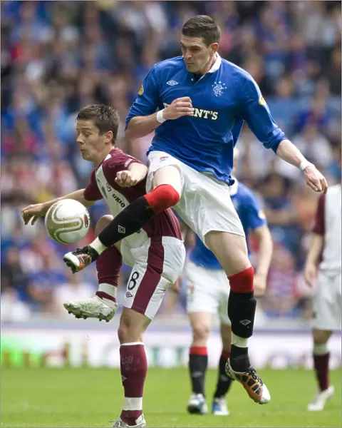 Rangers Kyle Lafferty Scores Stunner Against Hearts in 4-0 Clydesdale Bank Scottish Premier League Thrashing