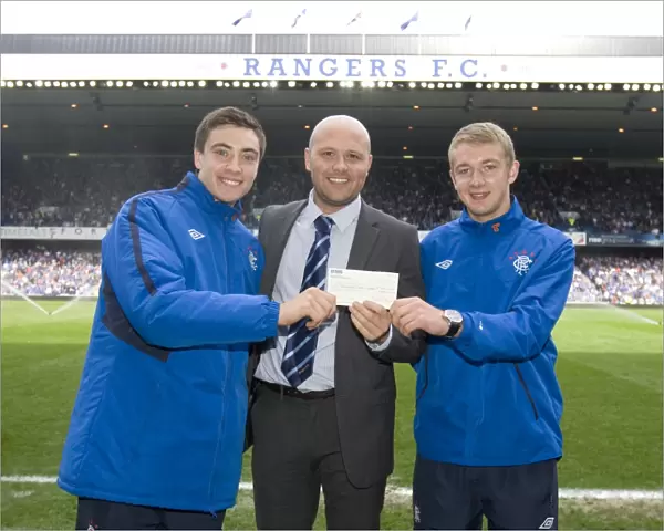 Lotto Winning Night: Rangers 4-0 Hearts at Ibrox Stadium, Clydesdale Bank Scottish Premier League