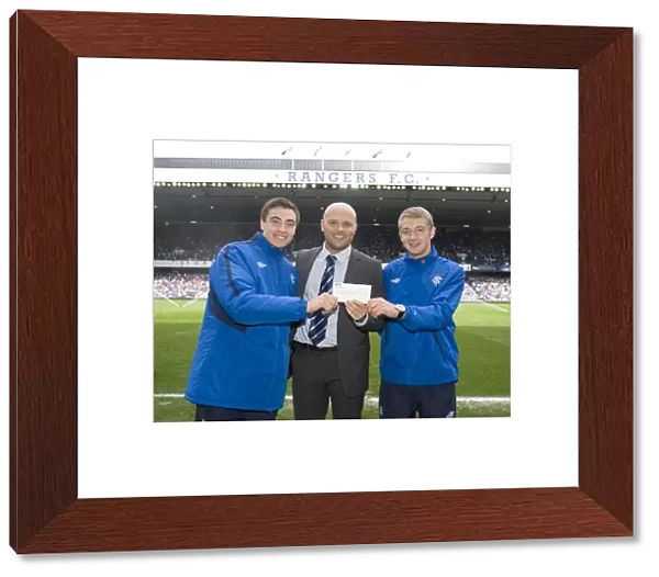 Lotto Winning Night: Rangers 4-0 Hearts at Ibrox Stadium, Clydesdale Bank Scottish Premier League