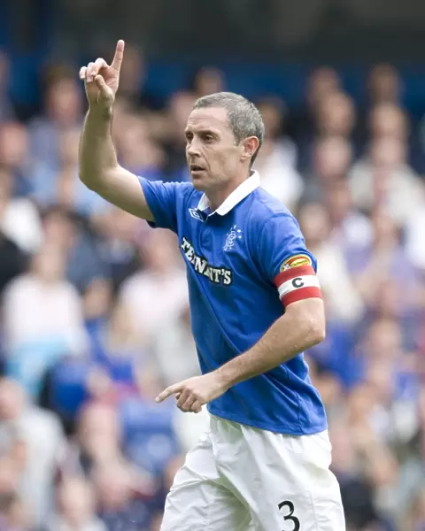 David Weir's Dominant Performance: Rangers 4-0 Hearts at Ibrox Stadium - Clydesdale Bank Scottish Premier League