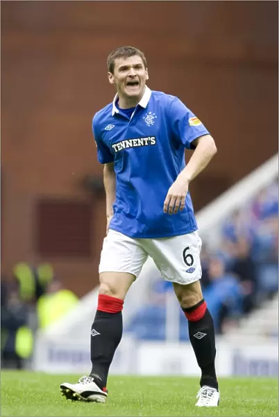 Lee McCulloch's Dominant Performance: Rangers 4-0 Hearts in Clydesdale Bank Scottish Premier League at Ibrox Stadium