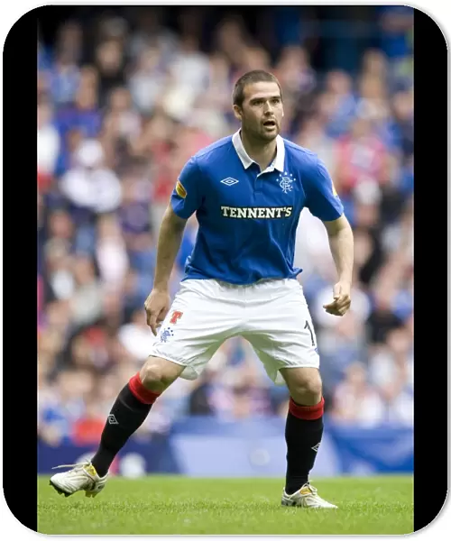 David Healy's Brilliant Performance: Rangers 4-0 Hearts in the Clydesdale Bank Scottish Premier League at Ibrox Stadium
