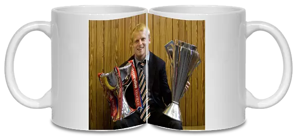 Rangers Football Club: Steven Naismith's Double Victory Celebration - SPL and League Cup Champions (2010-11)