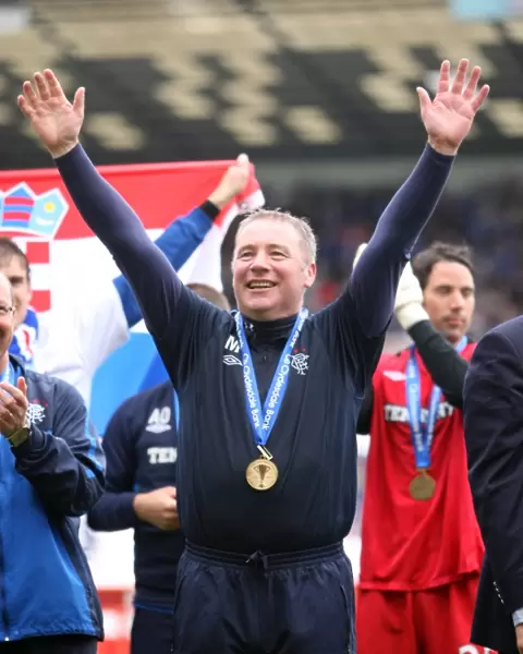 Rangers Football Club: Ally McCoist's Championship Triumph at Rugby Park - SPL Victory (2010-11)