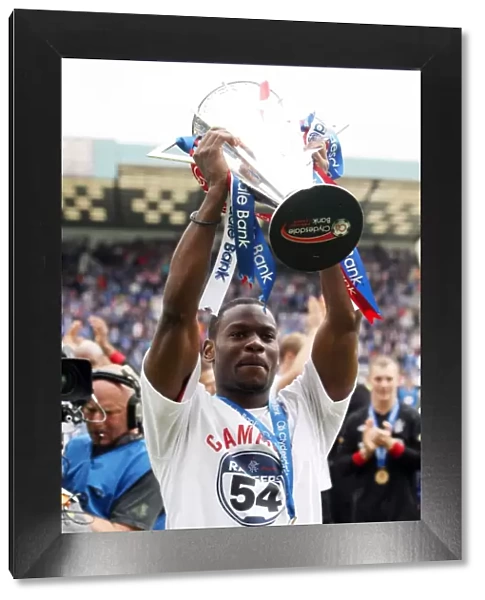 Rangers Football Club: Maurice Edu's Championship Celebration at Rugby Park - Rangers Glory in SPL 2010-11