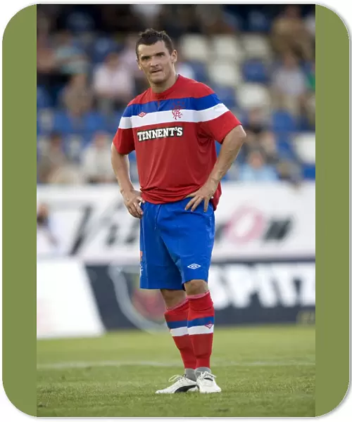 Lee McCulloch Scores the Opening Goal for Rangers in Pre-Season Friendly against Sportfreunde Lotte