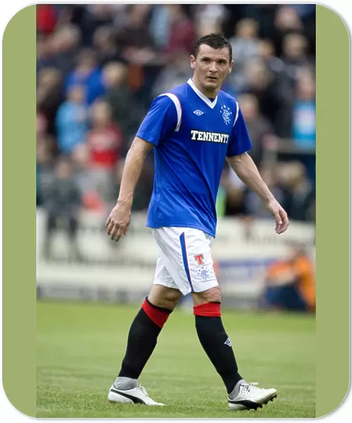 Lee McCulloch's Disappointing Moment: Rangers FC's 2-0 Defeat to Bayer 04 Leverkusen (Pre-Season Friendly at Takko Stadium)