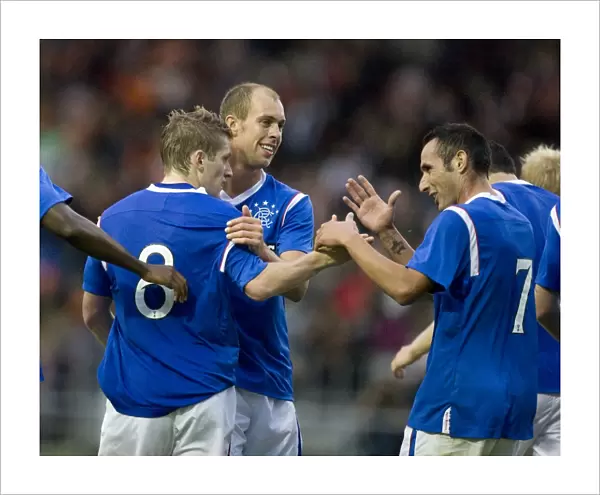 Steven Davis Doubles Up: Rangers Pre-Season Victory Over Blackpool (2-0)