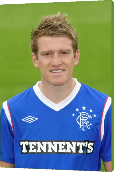 Rangers Football Club: Murray Park - Focus on Stars: Steven Davis (2011-12 Team) - Player Headshots: A Closer Look at the Talented Midfielder