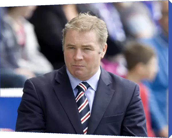 Ally McCoist Witnesses Rangers 2-0 Advantage over Inverness Caledonian Thistle in Scottish Premier League