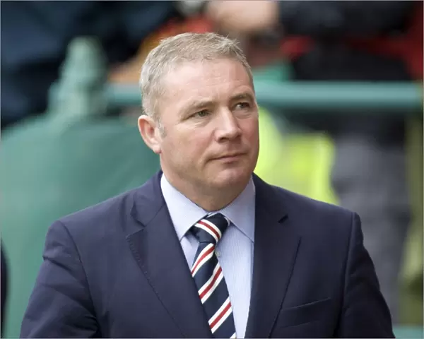 Ally McCoist and Rangers Celebrate 3-0 Victory Over Motherwell in Scottish Premier League