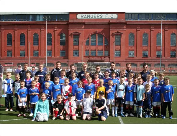 Nine in a Row Masterclass at Ibrox: Empowering Kids Soccer Training