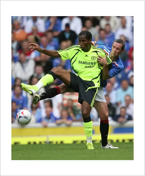 A Classic Rivalry: Drogba vs Weir at Ibrox - Rangers 2-0 Chelsea