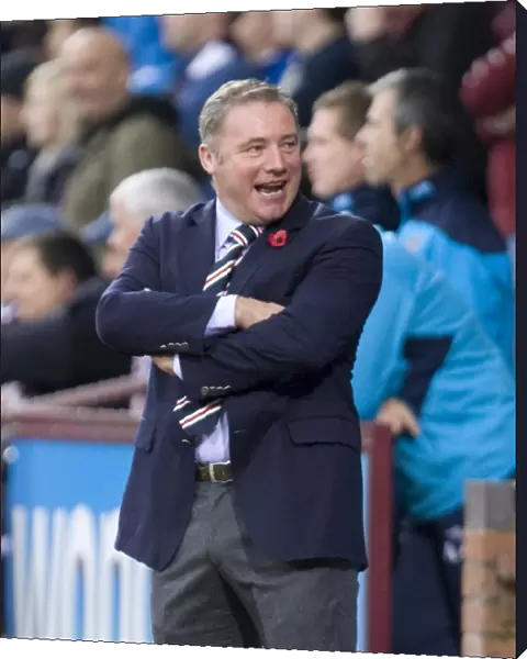 Ally McCoist's Funny Moment: Rangers 2-0 Win Over Heart of Midlothian at Tynecastle Stadium (Clydesdale Bank Scottish Premier League)
