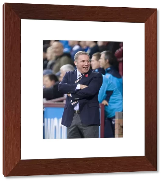 Ally McCoist's Funny Moment: Rangers 2-0 Win Over Heart of Midlothian at Tynecastle Stadium (Clydesdale Bank Scottish Premier League)