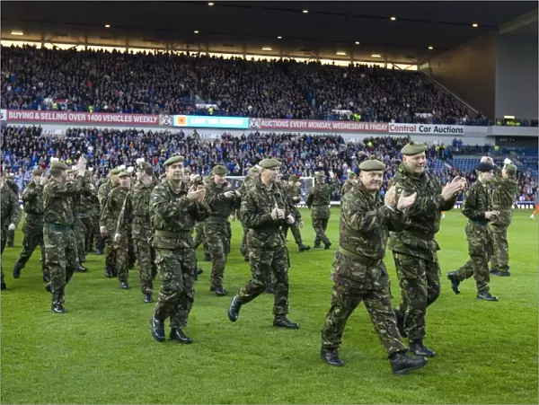 Rangers Football Club: A Remembrance Day Tribute - Honoring Heroes at Ibrox Stadium (3-1 vs Dundee United)
