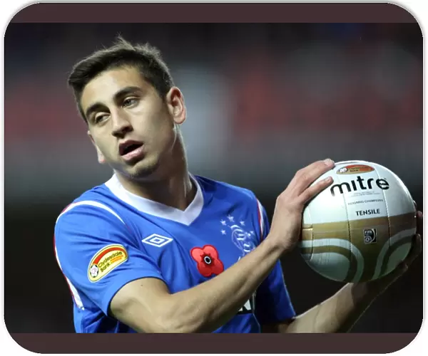 Rangers Alejandro Bedoya Scores the Third Goal in a 3-1 Victory over Dundee United at Ibrox Stadium - Clydesdale Bank Scottish Premier League