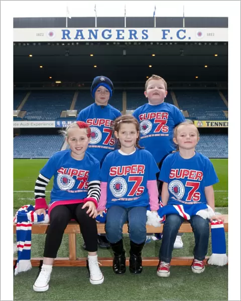 Rangers Youngsters of Super7s Scheme Unite Before October 2011 Match Against St. Mirren