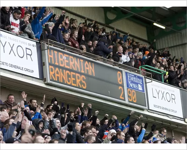 Rangers Triumph: A Glorious 2-0 Victory Over Hibernian in the Scottish Premier League