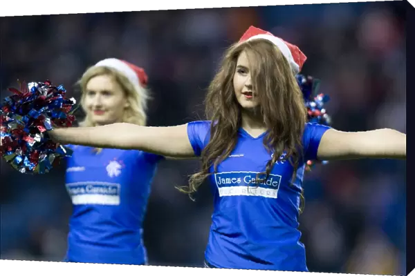Rangers Thrilling 2-1 Win Over Inverness Caley Thistle: The Electric Cheerleaders Performance at Ibrox Stadium