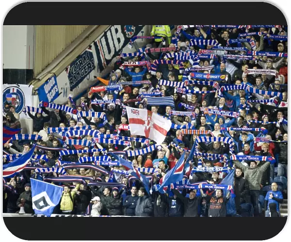 Roaring Ibrox: Rangers Fans Triumphant 2-1 Victory Over Inverness Caley Thistle