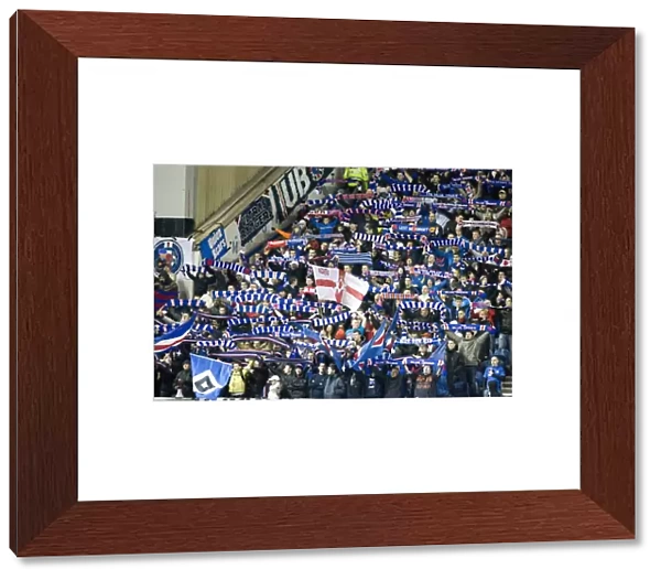 Roaring Ibrox: Rangers Fans Triumphant 2-1 Victory Over Inverness Caley Thistle