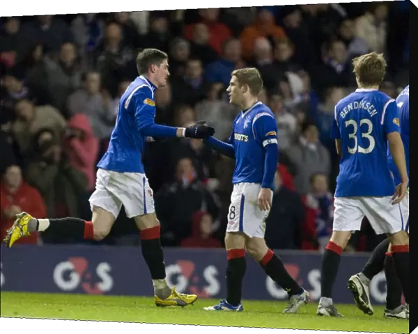 Rangers: Lafferty and Davis Celebrate Dramatic 2-1 Win Over Inverness Caley Thistle at Ibrox Stadium