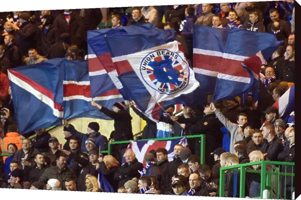 Rangers Fans Unite: Celtic 1-0 Rangers at Celtic Park - Sea of Flags