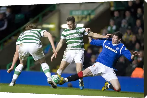 Clash of Titans: Kyle Lafferty vs. Adam Matthews in the Clydesdale Bank Scottish Premier League (1-0 in favor of Celtic)