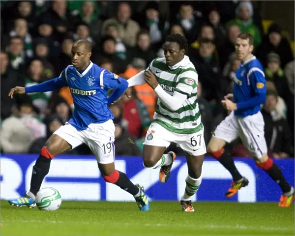 Intense Rivalry: Aluko vs. Wanyama in the Clydesdale Bank Scottish Premier League - Celtic's 1-0 Victory over Rangers