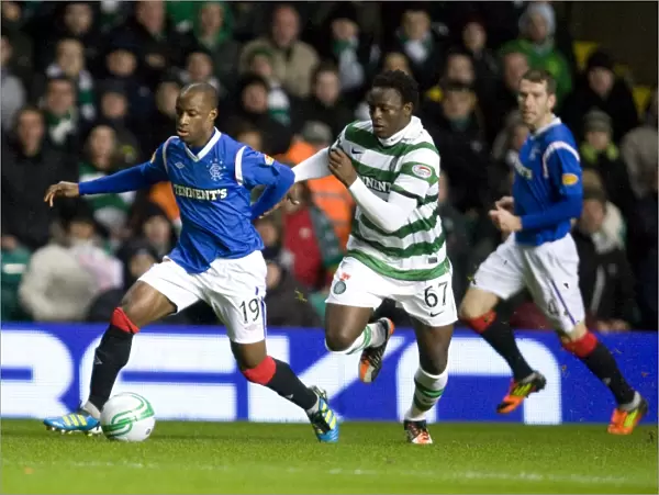 Intense Rivalry: Aluko vs. Wanyama in the Clydesdale Bank Scottish Premier League - Celtic's 1-0 Victory over Rangers