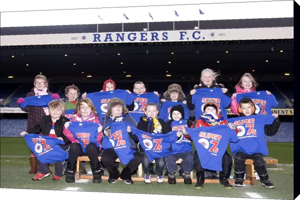 Rangers 3-0 Motherwell: A Triumphant Clydesdale Bank Scottish Premier League Match at Ibrox Stadium with Breadalbane Primary School Children