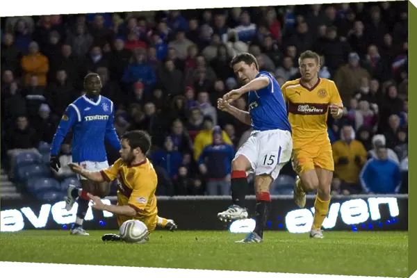 David Healy's Stunner: Rangers 3-0 Thriller Against Motherwell at Ibrox
