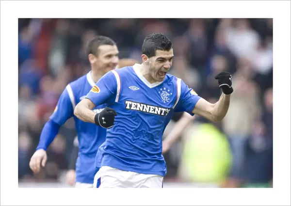 Rangers Salim Kerkar Rejoices in Four-Goal Blitz: Rangers 4-1 Dunfermline